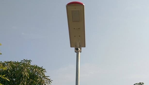 solar powered led street light