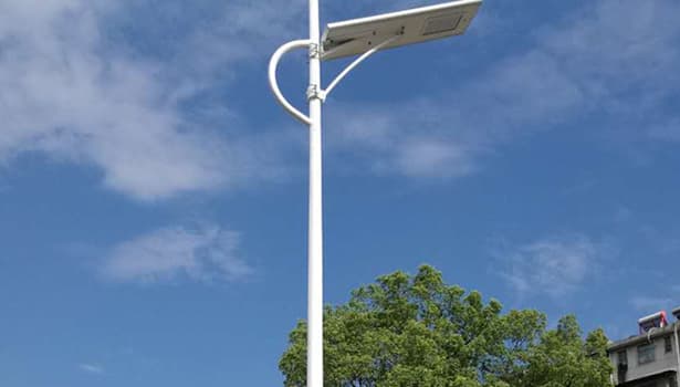 integrated solar street light