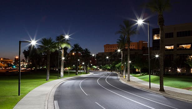 solar powered outdoor street lights