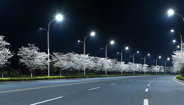 solar powered outdoor street lights