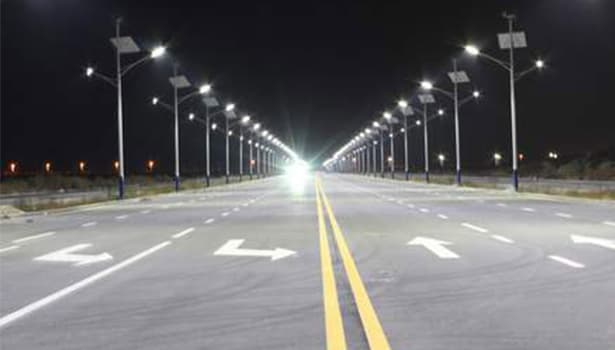 commercial solar street lights