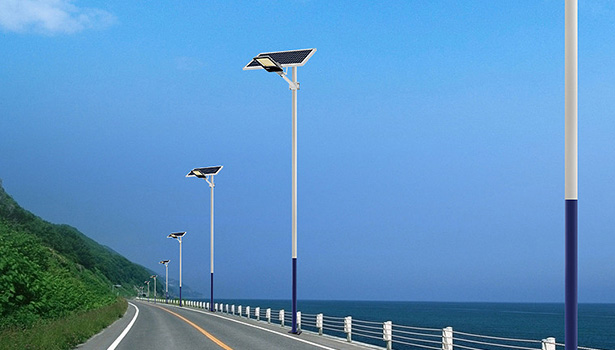 solar powered street lights