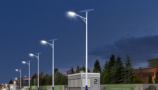 solar powered outdoor street lights