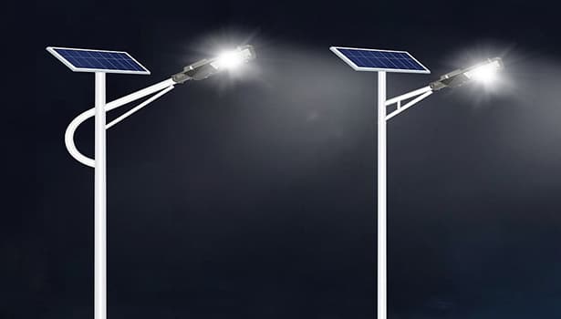 solar powered street lights