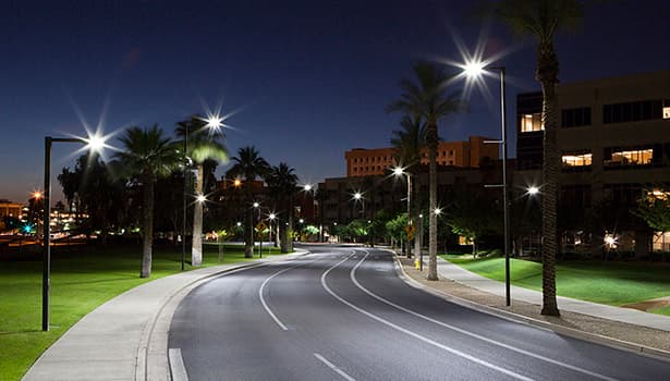 smart solar street lights