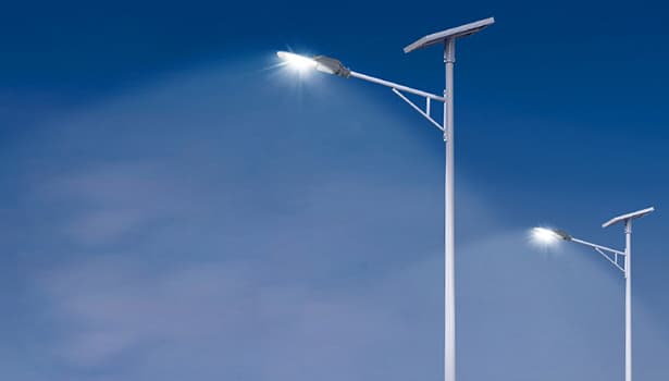 solar powered street lights