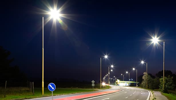 outdoor solar street lights